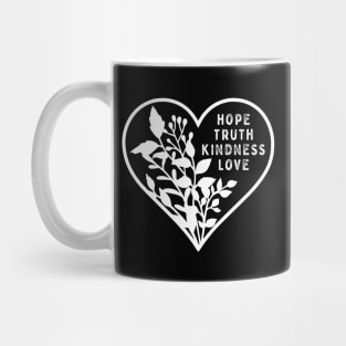 My Full Heart Flowers and Love Mug